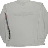 Golden State Warriors Nike Nba Long Sleeve T-Shirt - XL White Cotton