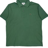 Lacoste Polo Shirt - Large Green Cotton