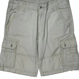 Levis Cargo Shorts - 36W 10L Beige Cotton