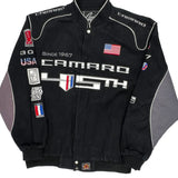 Camaro Jh Designs Nascar Jacket - XL Black Cotton