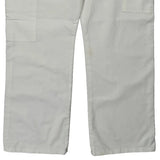Dickies Carpenter Trousers - 36W 30L White Polyester Blend