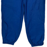 Nike Track Pants - Large Blue Polyester