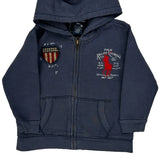 Age 24 Months Polo By Ralph Lauren Graphic Hoodie - XS Blue Cotton