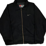 Nike Harrington Jacket - Large Black Polyester