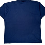 Single Stitch Unbranded Graphic T-Shirt - Large Navy Cotton