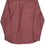 Timberland Shirt - Medium Red Cotton