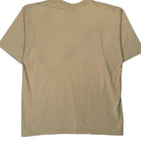 Southpole Graphic T-Shirt - Large Beige Cotton