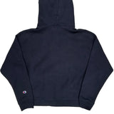 Reverse Weave Champion Hoodie - XL Navy Cotton