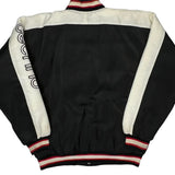 Playback Varsity Jacket - Medium Black Polyester