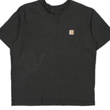 Carhartt T-Shirt - XL Black Cotton