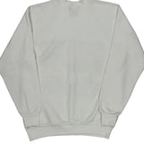 Hollywood California Oneita Graphic Sweatshirt - Large White Polyester Blend