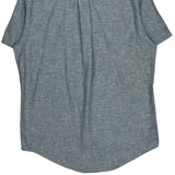 Tommy Hilfiger Short Sleeve Shirt - Medium Blue Cotton