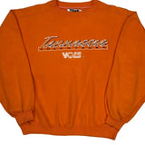 Tennessee Volunteers Team Addition College Sweatshirt - Large Orange Cotton Blend