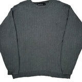 Nautica Sweater - Large Gray Cotton