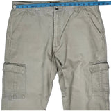 Wrangler Cargo Trousers - 36W 30L Beige Cotton