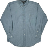 Ralph Lauren Shirt - Medium Blue Cotton