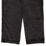 Nautica Cord Trousers - 36″ Waist Black Corduroy