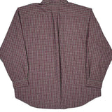 Ralph Lauren Checked Shirt - 2XL Burgundy Cotton