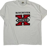 Winchester Fruit Of The Loom Graphic T-Shirt - 2XL White Cotton