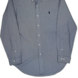 Ralph Lauren Striped Shirt - Medium Blue Cotton
