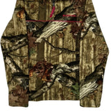 Mossy Oak Camo Fleece - Small Green Polyester
