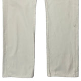 501 Levis Jeans - 32W 30L White Cotton
