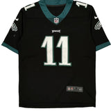 Philadelphia Eagles Nike Nfl Football Jersey - Medium Black Polyester