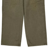 Carhartt Carpenter Trousers - 34W 30L Khaki Cotton