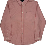 Academy Poplin Tommy Hilfiger Striped Shirt - XL Red Cotton