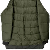 The North Face Reversible Puffer - Large Green Polyester