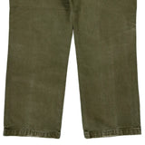 Carhartt Double Knee Carpenter Pants - 34W 29L Green Cotton
