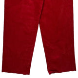 Lacoste Cord Pants - 30″ Waist Red Corduroy