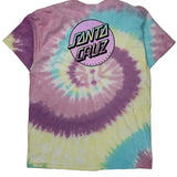 Santa Cruz Tie-Dye T-Shirt - Large Multicoloured Cotton