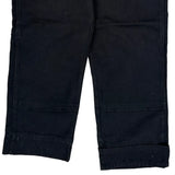 Dickies Double Knee Carpenter Pants - 33W 29L Black Cotton