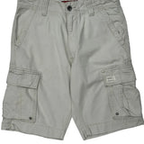 Levis Cargo Shorts - 32W 11L Beige Cotton