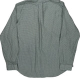 Ralph Lauren Checked Shirt - Large Green Cotton