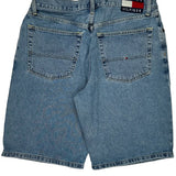 Tommy Jeans Denim Shorts - 34W 10L Blue Denim