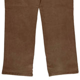 Dickies Double Knee Carpenter Trousers - 34W 31L Brown Cotton
