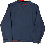 Tommy Hilfiger Striped Jacket - XL Navy Polyester