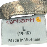 Age 12 Carhartt Camo Jacket - Large Camo Cotton