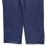 Carhartt Carpenter Trousers - 36W 32L Blue Cotton Blend