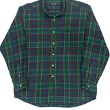 Britches Checked Flannel Shirt - XL Red Cotton