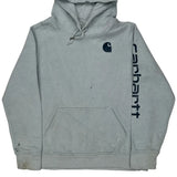 Carhartt Hoodie - Large Gray Cotton