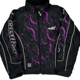 Castle X Floral Jacket - Small Black Polyester