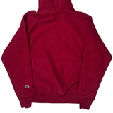Reverse Weave Champion Hoodie - Medium Red Cotton