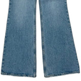 Levis Flared Jeans - 22W UK 2 Blue Cotton