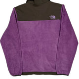 The North Face Fleece Jacket - Small Brown Polyester