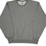 Blank Fruit Of The Loom Sweatshirt - Large Grey Cotton