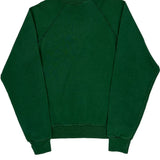 90'S Blank Lee Sweatshirt - Medium Green Cotton Blend
