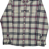 Patagonia Checked Flannel Shirt - XS Blue Cotton